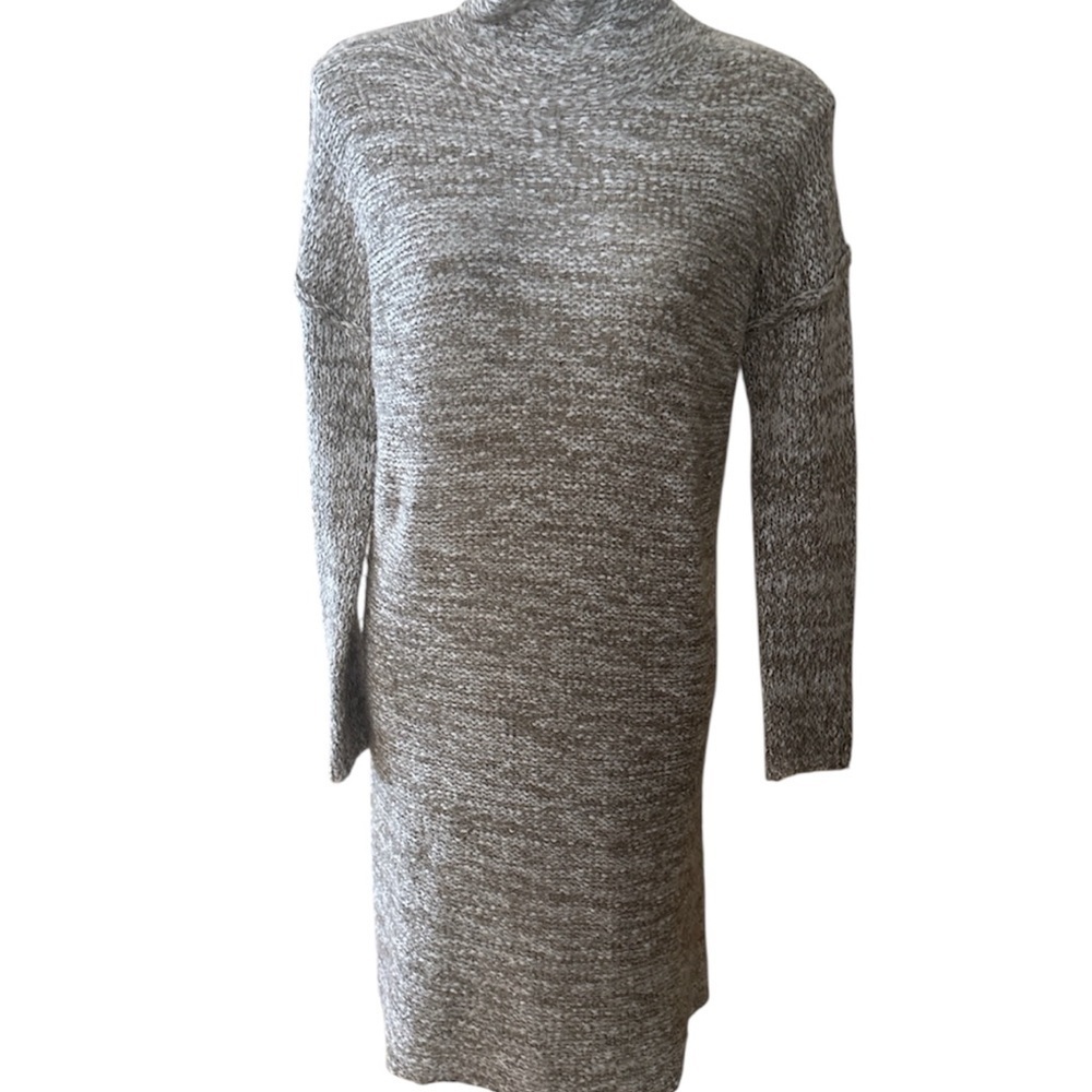 LPB Woman Knit Turtleneck Sweater Dress